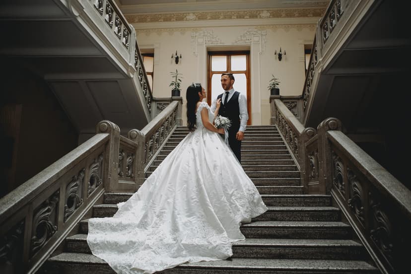 Vintage rose wedding LUT example